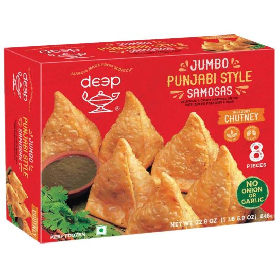 JUMBO PUNJABISTYLE SAMOSAS